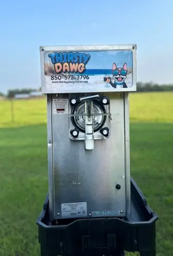 Grindmaster 3311 – Stainless single-flavor machine. Great for weddings, showers, or adding a second flavor to any event.